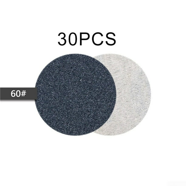 3" 75mm Hook &Loop Abrasive Sanding Discs Wet &Dry Round Sandpaper 60-10000 Grit 